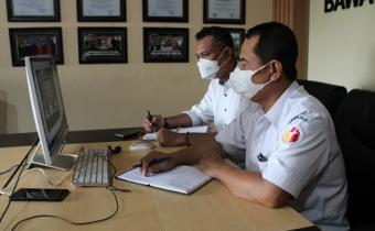 Bawaslu Kudus Ikuti Rapat Kerja Kegiatan Divisi Pengawasan dan Hubal