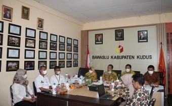 Bawaslu Kudus Koordinasikan Data Pemilih Berkelanjutan Bersama KPU, Dinas Dukcapil dan BPS Kudus