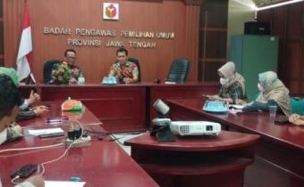 Bawaslu Kudus Lakukan Konsultasi Dengan Bawaslu Provinsi Jawa Tengah Terkait Persiapan Penyusunan Rencana Strategis Bawaslu Kabupaten/Kota