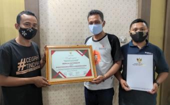 Bawaslu Kudus Raih Anugerah KIP Award 2020 dengan Predikat Menuju Informatif