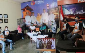 Bawaslu Kudus Simak Pidato Kenegaraan Presiden RI Secara Virtual