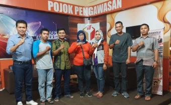 Bawaslu Provinsi Jawa Tengah Melakukan Monitoring Pemantau Pemilu di Kudus