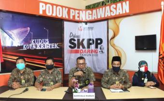 Begini Suasana Webdiskusi Sesi 2 Bawaslu Kudus