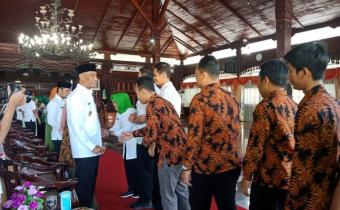 Keluarga Bawaslu Kudus Ikuti Halal bi Halal Bersama Bupati Kudus