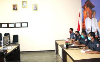 Lewat Vidcon, Bawaslu Jateng Berikan Arahan Penyelesaian Sengketa di Tengah Pandemi