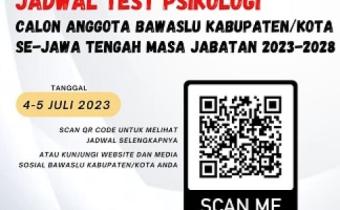 Pengumuman Pelaksanaan Tes Psikologi