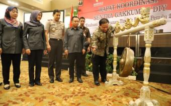 Rakor di Yogyakarta, Abhan Harap Evaluasi Penyempuranaan Gakkumdu