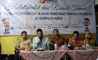 Ramah Tamah Akhiri Masa Kerja Panwaslu Kecamatan se-Kudus