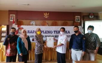 Rapat Pleno Terbuka Perubahan Pemutakhiran Daftar Pemilih Berkelanjutan Tahun 2020