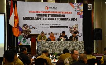 11 November 2024 Jalin Sinergi dengan Stakeholder Kunci Sukses Pelaksanaan Pemilihan Serentak 2024