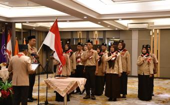 15 Desember 2025 Libatkan Generasi Muda, Bawaslu Kudus Kukuhkan Saka Adhyasta Pemilu sebagai Mitra Pengawasan