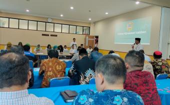 19 Februari 2026 Ketua Bawaslu Kudus Hadiri Forum Perangkat Daerah Kesbangpol