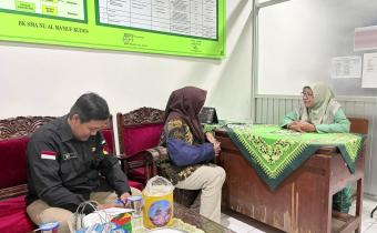 30 April 2026 Bawaslu Kudus Koordinasi dengan SMA NU Al-Ma’ruf Kudus Terkait Program P2P dan Saka Adhyasta Pemilu