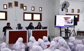 12 Mei 2026 Dorong Pengawasan Partisipatif lewat Bawaslu Goes To School di MA NU Muallimat Kudus