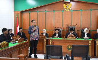 11 Juni 2026 Moot Court Penyelesaian Sengketa Proses Pemilu, Mahasiswa Fakultas Syariah UIN Sunan Kudus Asah Keterampilan Praktik Beracara